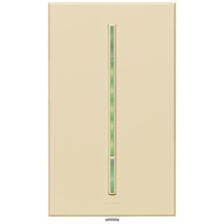 Vierti Green LED 600 Watt Single Pole Light Almond Dimmer   #54781