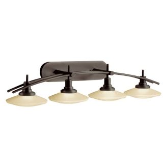 Structures Bronze 40" Wide Bathroom Light Fixture   #96309