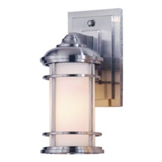 Lighthouse Collection 11" High Steel Outdoor Wall Light   #97913