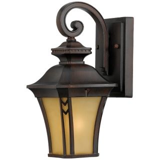 Norfolk Collection Bronze 12 1/2" High Outdoor Wall Light   #J3957