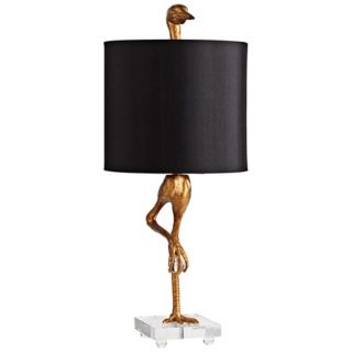 Gold Ibis Table Lamp   #X6138