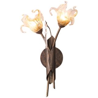 Bloom Collection 16" High 2 Light Wall Sconce   #H5103