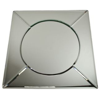 Mirrorred 13" Square Plate Charger   #V3517