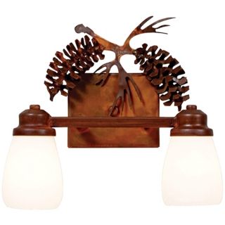 Parkshire Collection 3D Cone 13" Wide Bathroom Light Fixture   #J0551