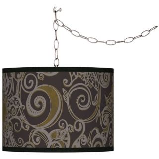 Stacy Garcia Ornament Metal Giclee 14" Wide Ceiling Light   #55369 N8138