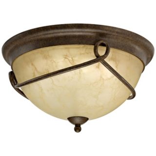 Florentine Collection ENERGY STAR 14 3/4" Wide Ceiling Light   #H9610