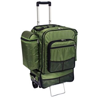 Picnic Time Excursion Green Insulated Picnic Cooler and Set   #W8161