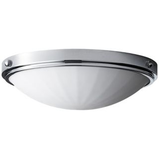 Murray Feiss Perry Chrome15" Wide Flushmount Ceiling Light   #R9483