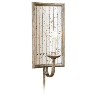 Currey and Company Twilight 16" High Plug In Wall Sconce   #P3838