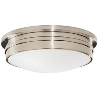 Roderick Collection Silver 17" Wide Flushmount Ceiling Light   #K1142