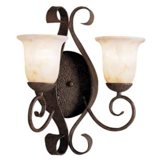 High Country Collection 17 1/2 High 2 Light Wall Sconce