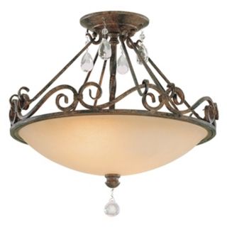 Chateau Collection 16" Wide Ceiling Light Fixture   #12262