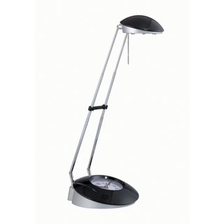 Lite Source On Time Black 18 1/2" High Desk Lamp   #04228