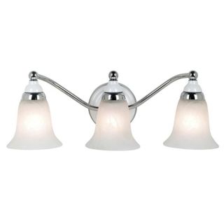 Derby Collection 20 3/4" Wide Chrome Bathroom Light Fixture   #96197