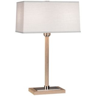 Robert Abbey Adaire Nickel Oyster 21 1/4" High Table Lamp   #P3199