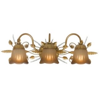 Primrose Collection Gold 24" Wide Bathroom Light Fixture   #G6365