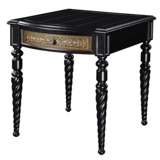 Caswell Ebony End Table   #T2284