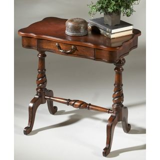 Plantation Cherry Finish with Drawer 26 High Accent Table   #G2738
