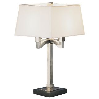 Robert Abbey Antique Silver 4 Arm Table Lamp   #08638