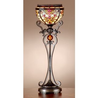 Dale Tiffany Boheme Tiffany Table Lamp Torchiere   #93607