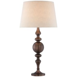 Bronze Finish Center Sphere 30 1/2" High Table Lamp   #T3828