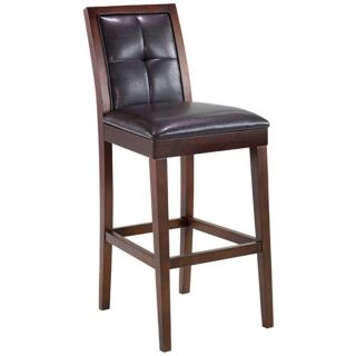 Verona Stationary Wood 30" High Bar Stool   #T4084