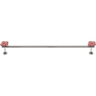 Oops A Daisy Pink 26" Wide Towel Holder   #78171
