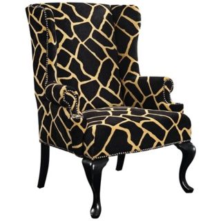 Giraffe Print Tiga Chair   #T3343