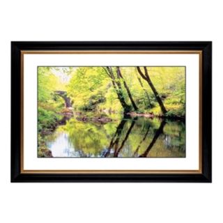 Tranquil River Giclee 41 3/8" Wide Wall Art   #56149 80384