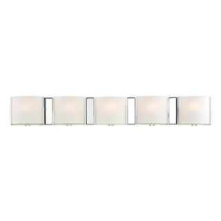 Possini Euro 33 1/4" Wide Frosted Glass Band Bathroom Light   #V5221