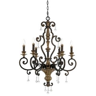 Marquette Collection Six Light Chandelier   #98202