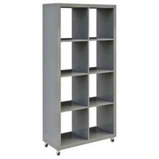 Saul Modern Grey Shelving Unit   #X7430