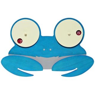 Shelly Blue Crab Child's Wall Clock   #Y6255