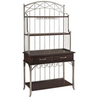 Bordeaux Espresso Baker's Rack   #W3219