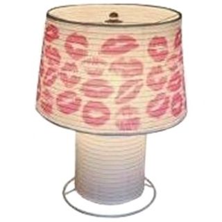 Kiss Paper Lantern Desk Lamp   #P6347