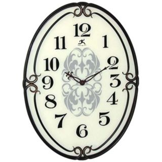 Pristine 40" Oval Wall Clock   #W0991