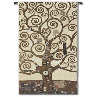 Tree of Life 48" High Wall Tapestry   #J8898