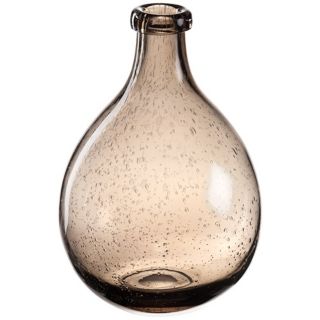 Bulle Brown Glass Vase   #X0545