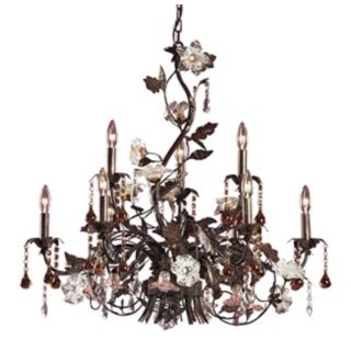 Glass, Large 31 In. Wide And Up Chandeliers