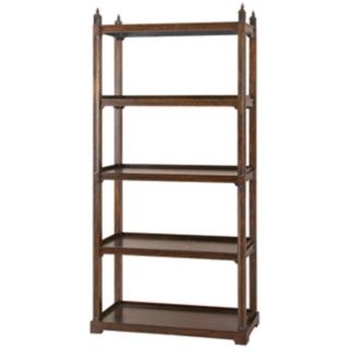 Uttermost Brearly Dark Bourbon Etagere   #T7891