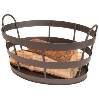 Rustic Fireplace Log Basket   #L0090