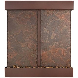 Nojoqui Falls Double Coppervein Water Wall Fountain   #T1886