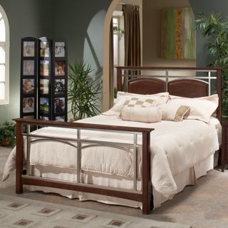Hillsdale Banyan Espresso and Nickel Bed   #T4113