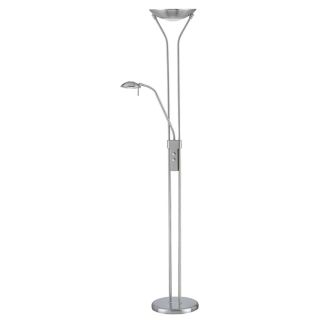 Lite Source Duality Torchiere Lamp with Side Arm   #26899