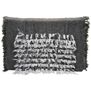 Canyon Decorative Wool Throw Blanket   #X1756