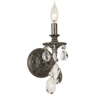 Schonbek Milano Collection 13 1/2" High Crystal Wall Sconce   #N3393