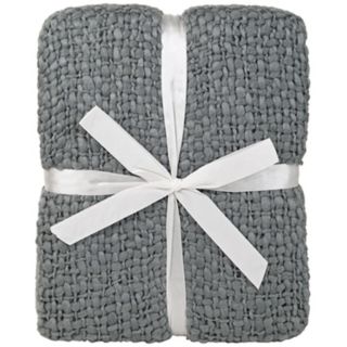 Tobias Collection Gray Throw   #M2810