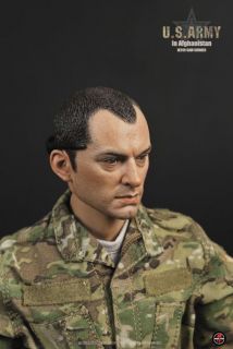 Soldier Story Toys US Army M249 Afghanistan Jude Law Headsculpt