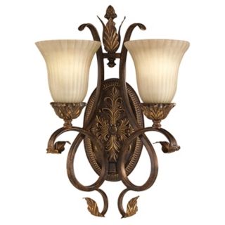 Sonoma Valley Collection 19 1/2" High Two Light Wall Sconce   #18363