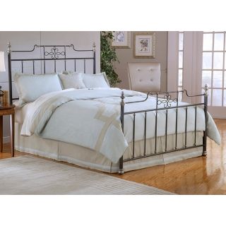 Hillsdale Amelia Frosted Black Spindle Bed Set   #V9601